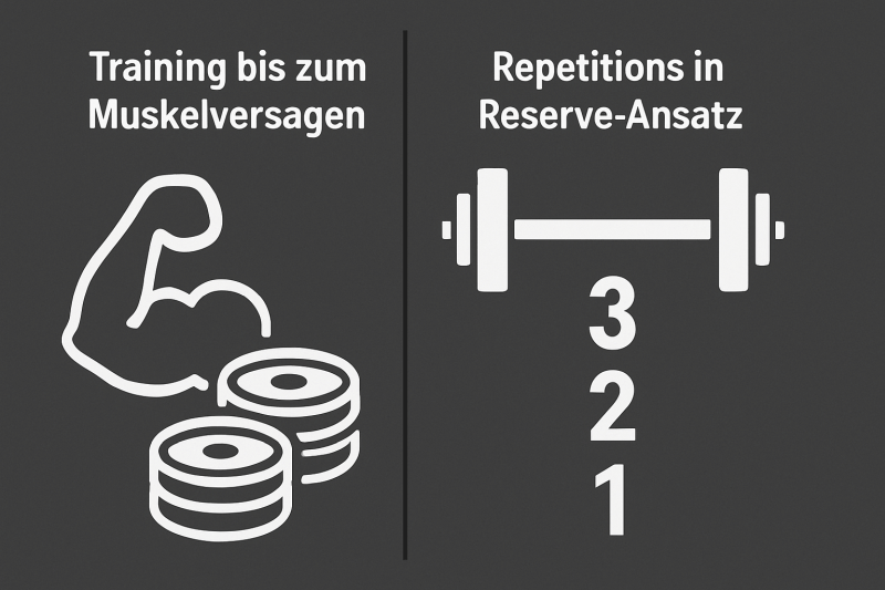 Training bis zum Muskelversagen vs. RIR-Ansatz