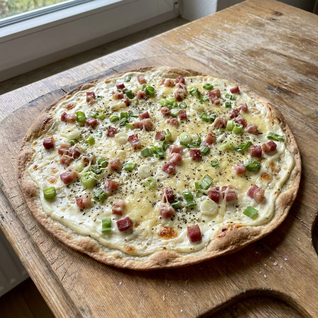 Low Carb Flammkuchen