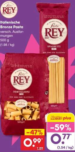 500g Italienische Bronze Pasta Spaghetti
