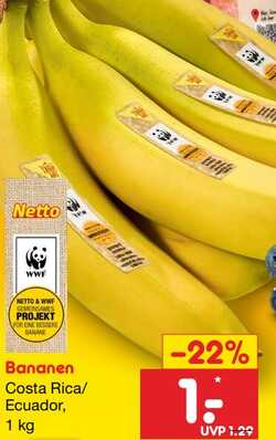1kg Bananen