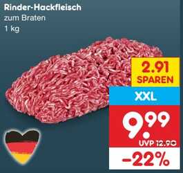 1kg Rinder-Hackfleisch