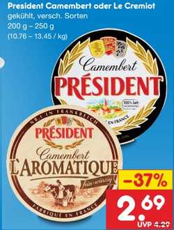 200g Président Camembert