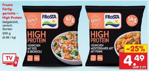 500g Frosta High Protein Fertiggericht