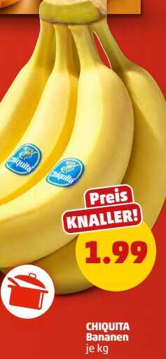 1kg CHIQUITA Bananen