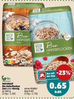 500g Natugut Bio-Haferflocken