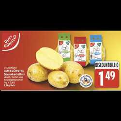 2,5kg Speisekartoffeln