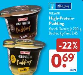 200g MILSANI High-Protein-Pudding
