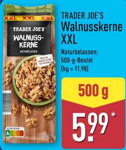 500g TRADER JOE’S Walnusskerne XXL