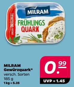 185g MILRAM Gewürzquark
