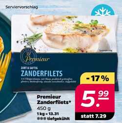 450g Premieur Zanderfilets