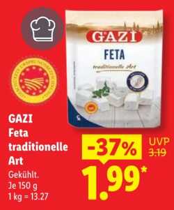 150g GAZI Feta traditionelle Art