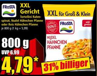 800g FROSTA Fertiggericht