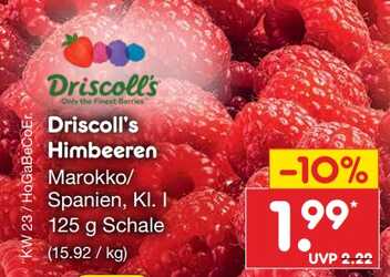 125g Driscoll's Himbeeren
