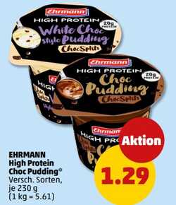 230g EHRMANN High Protein Pudding