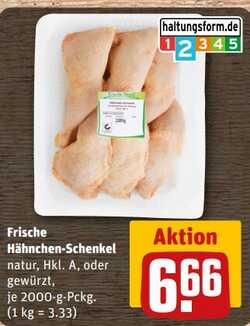 2000g Frische Hähnchen-Schenkel