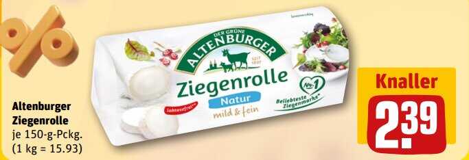 150g Altenburger Ziegenrolle