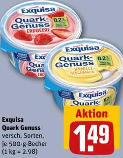 500g Exquisa Quark Genuss