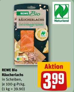 100g REWE Bio Räucherlachs