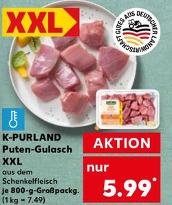 800g K-Purland Puten-Gulasch