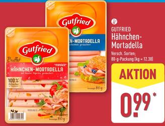 80g Gutfried Hähnchen-Mortadella
