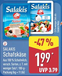 180g Salakis Schafskäse Natur