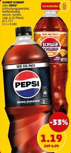 1,75l PEPSI Zero Zucker