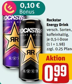 500ml Rockstar Energy Drink