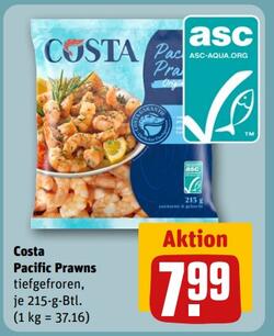 215g Costa Pacific Prawns