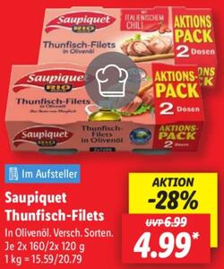 320g Saupiquet Thunfisch-Filets in Olivenöl