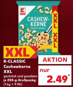 250g K-Classic Cashewkerne