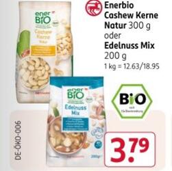 300g Enerbio Cashewkerne