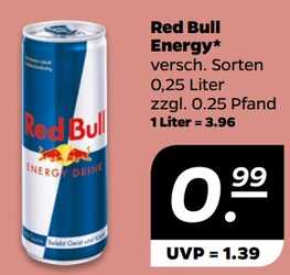 250ml Red Bull Energy