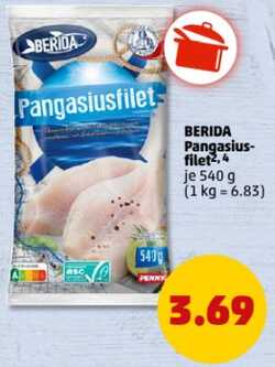 540g BERIDA Pangasiusfilet