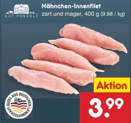400g Hähnchen-Innenfilet