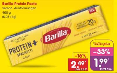 400g Barilla Protein Pasta Spaghetti