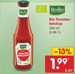 500ml Bio Tomatenketchup