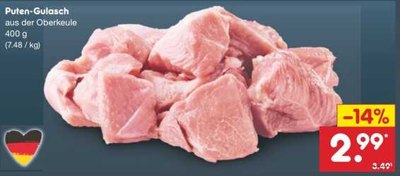 400g Gut Ponholz Puten-Gulasch