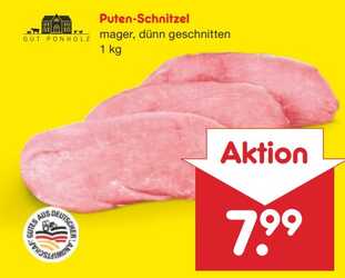 1kg Gut Ponholz Puten-Schnitzel