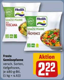 480g Frosta Gemüsepfanne