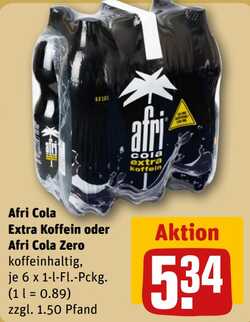 6l Afri Cola Extra Koffein