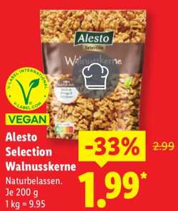 200g Alesto Selection Walnusskerne