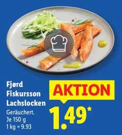 150g Fjörd Fiskursson Lachslocken Geräuchert