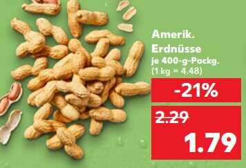 400g Amerik. Erdnüsse