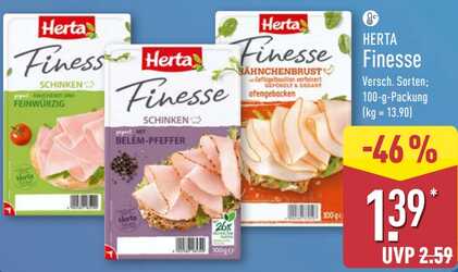 100g HERTA Finesse Hähnchenbrust