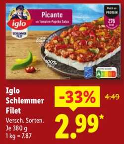380g Iglo Schlemmer Filet
