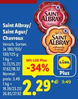 180g Saint Albray