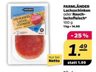 100g FARMLÄNDER Lachsschinken
