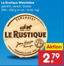 200g Le Rustique Weichkäse