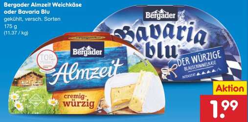 175g Bergader Almzeit Weichkäse