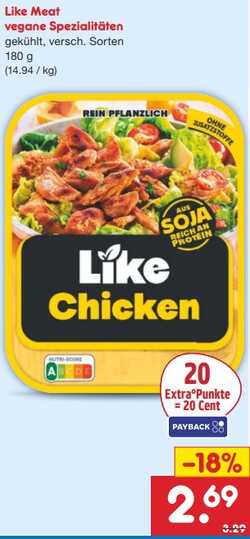 180g Like Meat Like Chicken